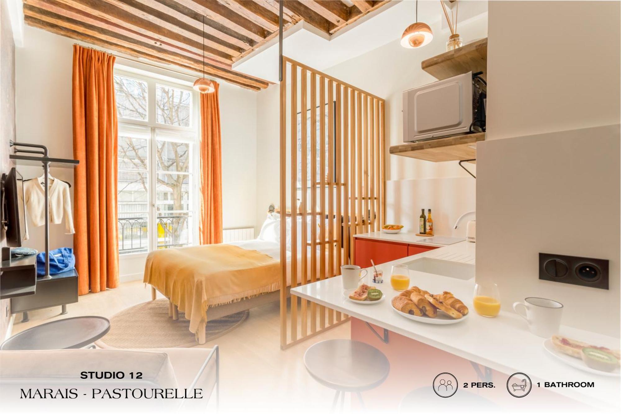 Beauquartier - Marais, Pastourelle Apartment Paris Bagian luar foto
