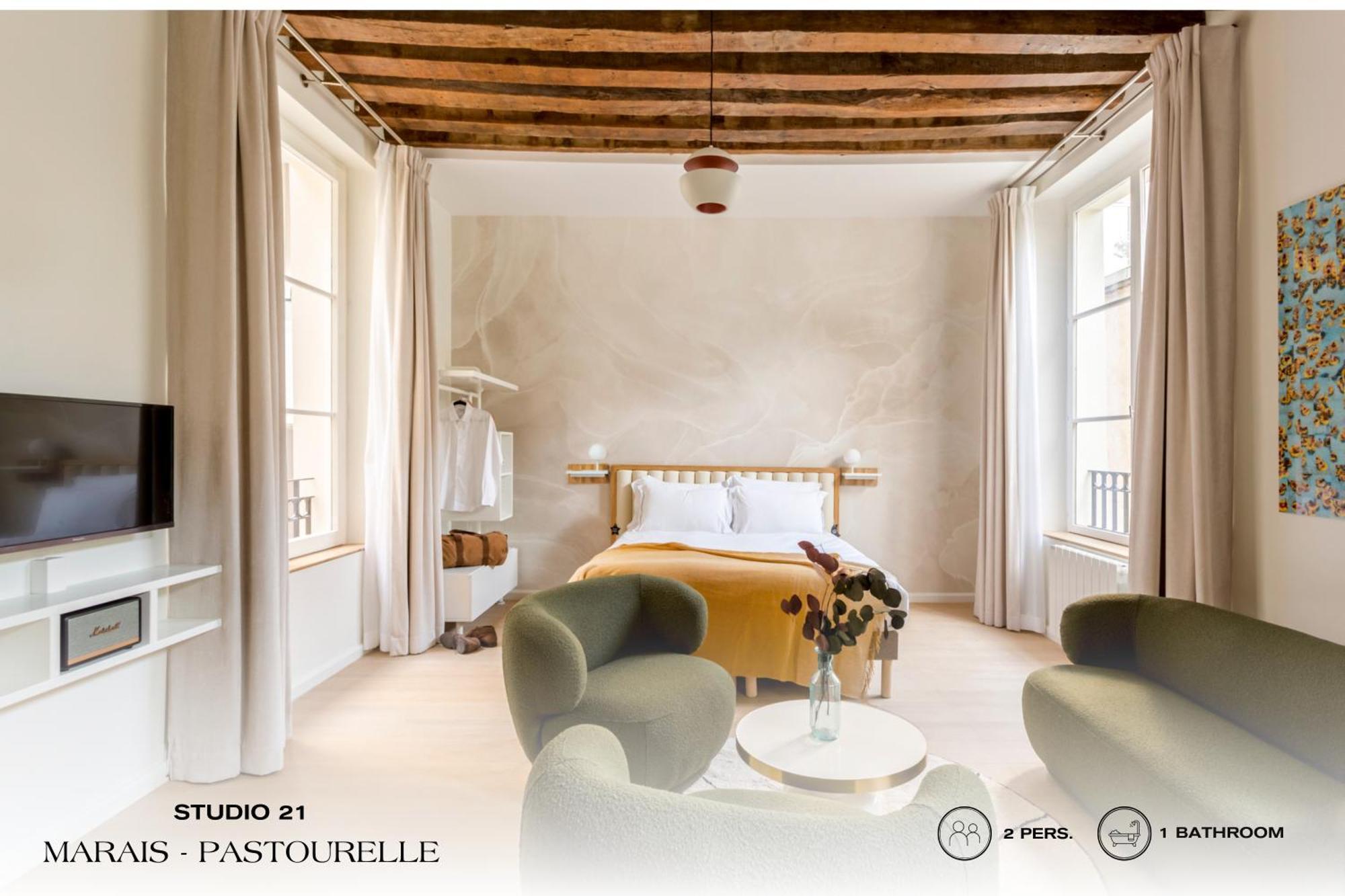 Beauquartier - Marais, Pastourelle Apartment Paris Bagian luar foto
