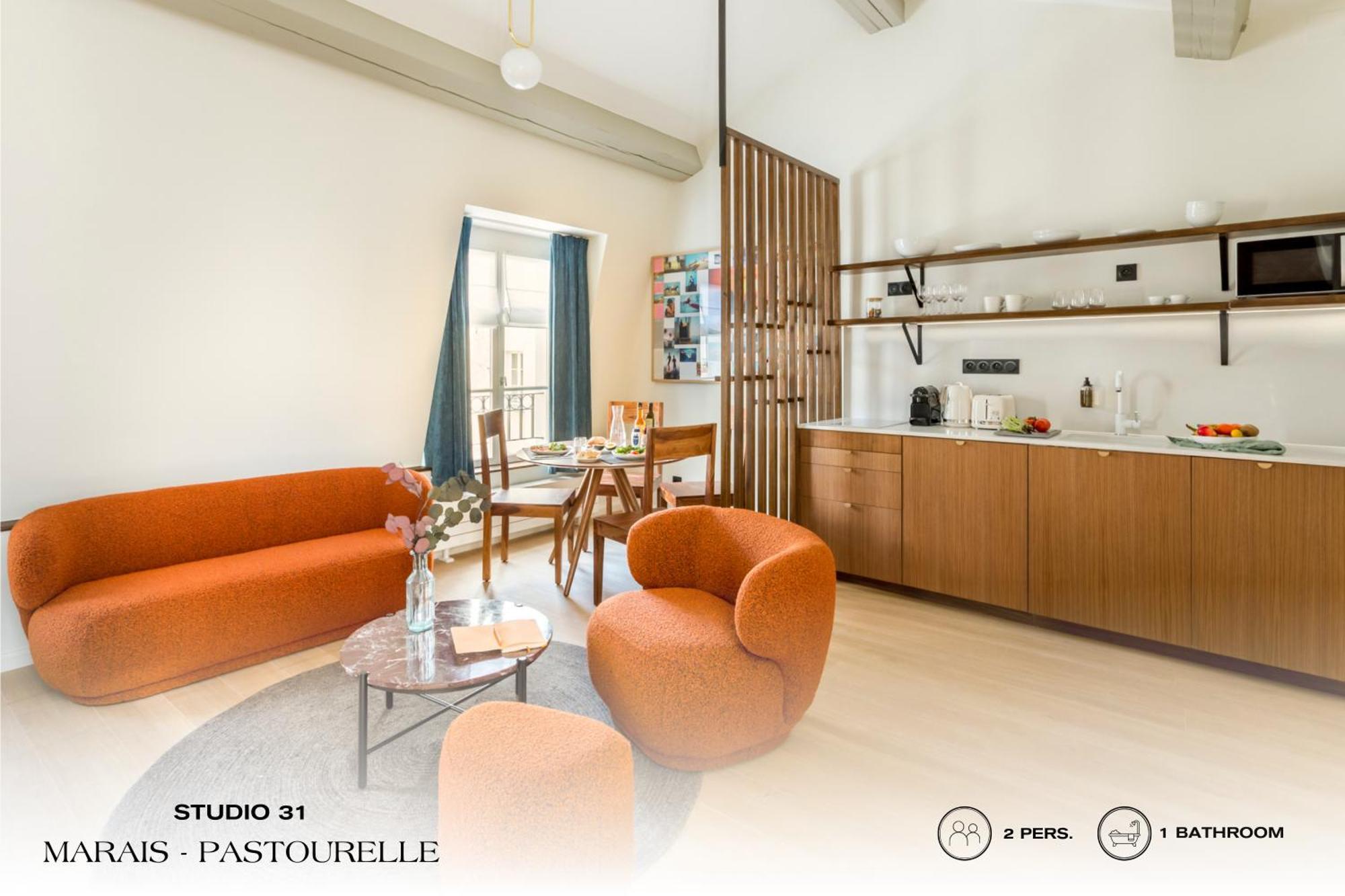Beauquartier - Marais, Pastourelle Apartment Paris Bagian luar foto