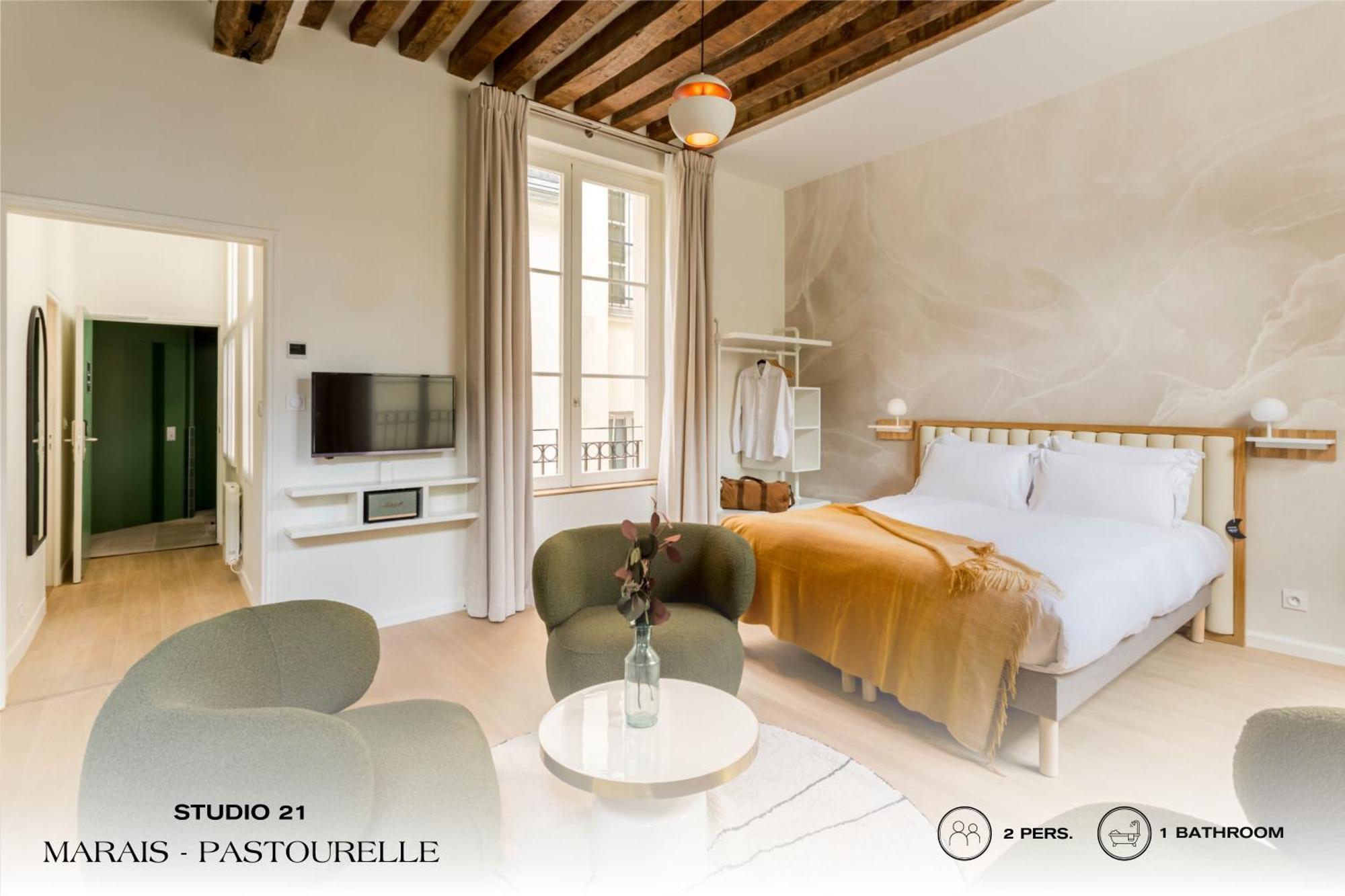 Beauquartier - Marais, Pastourelle Apartment Paris Bagian luar foto