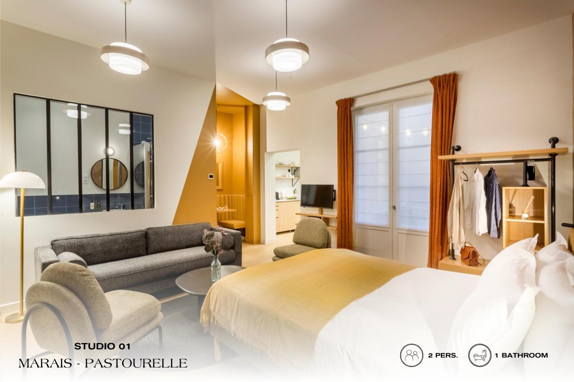 Beauquartier - Marais, Pastourelle Apartment Paris Bagian luar foto