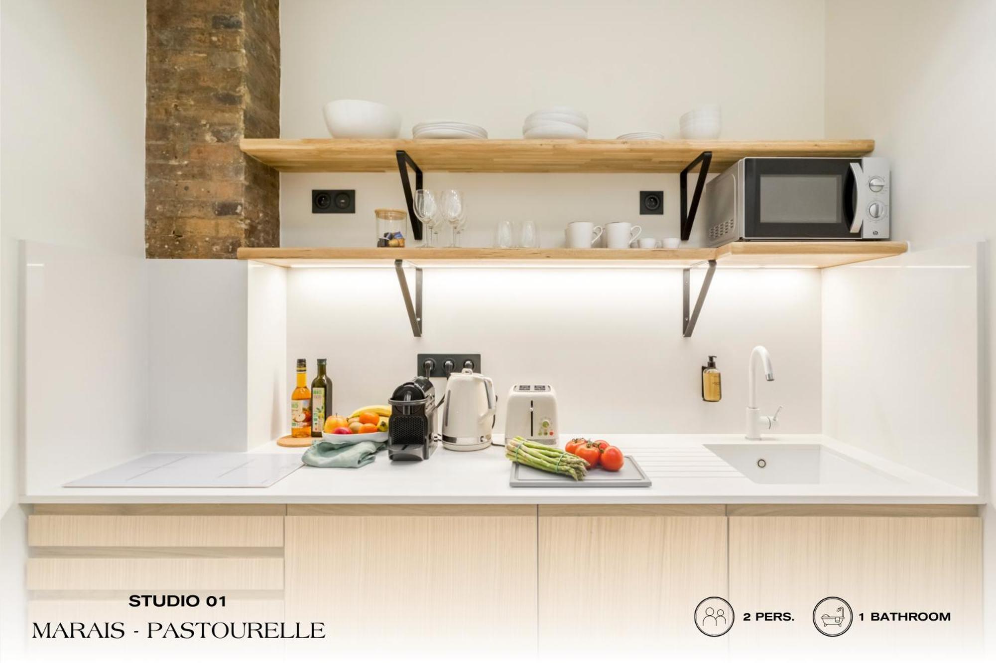 Beauquartier - Marais, Pastourelle Apartment Paris Bagian luar foto