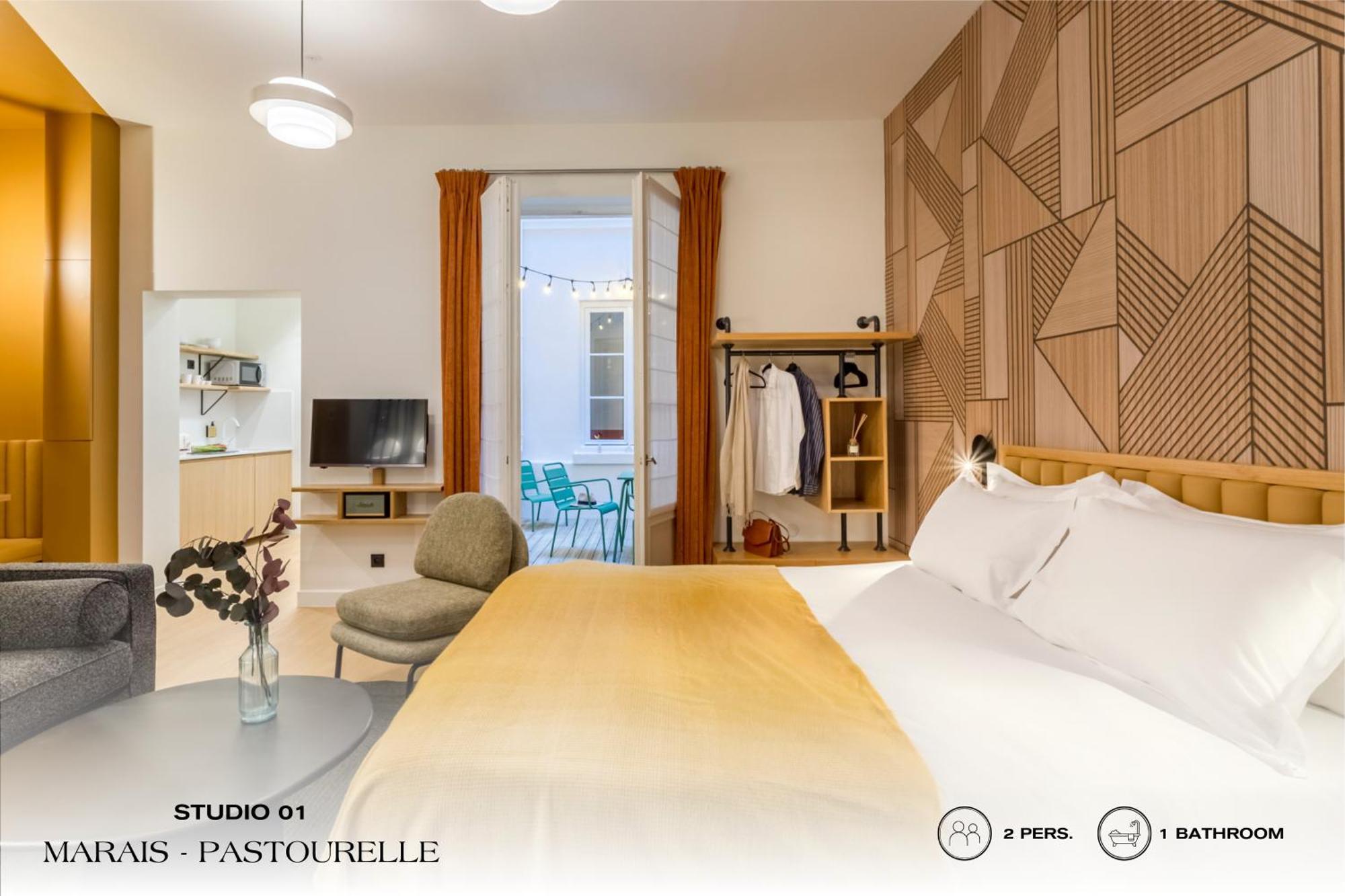 Beauquartier - Marais, Pastourelle Apartment Paris Bagian luar foto