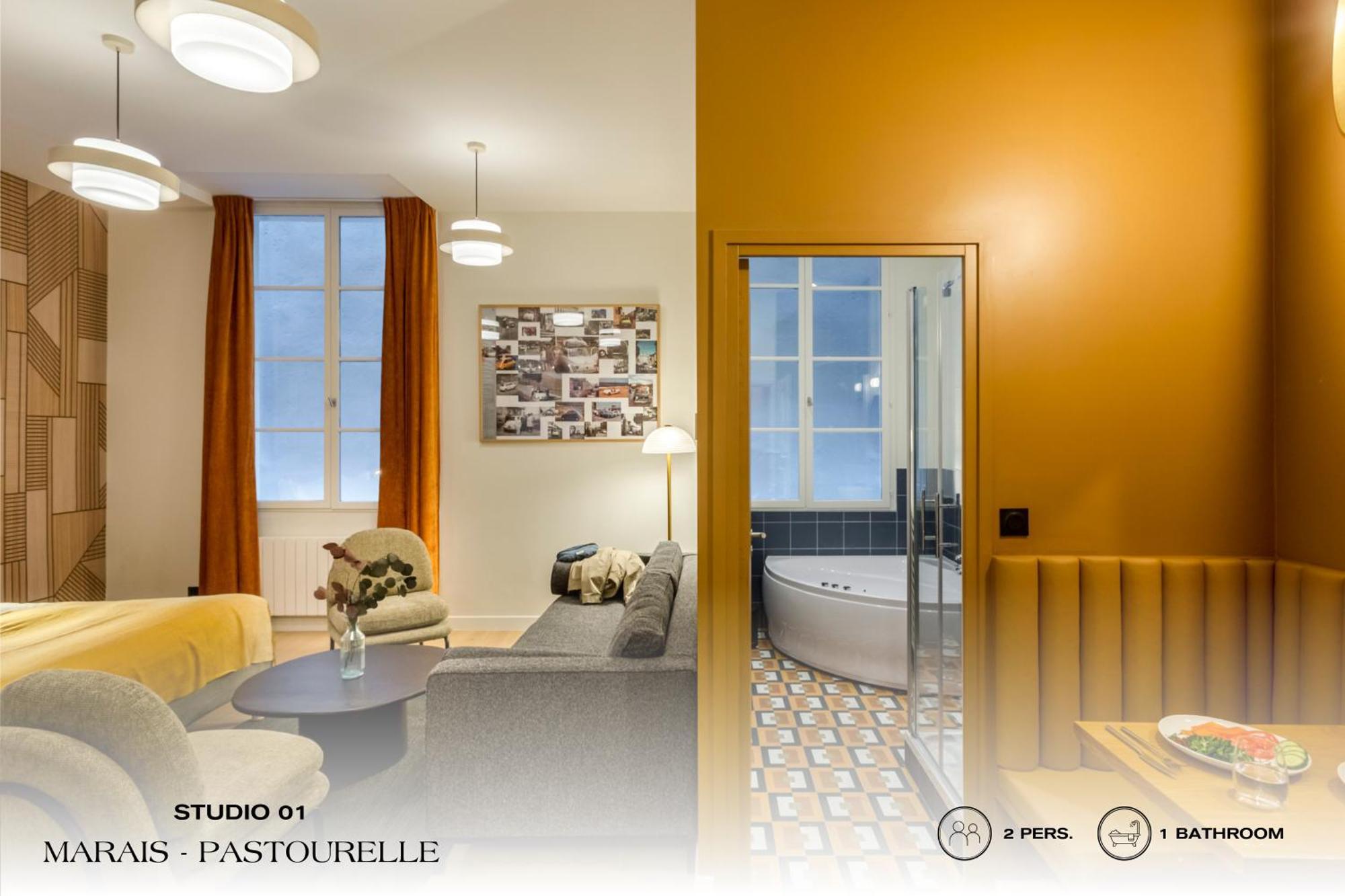 Beauquartier - Marais, Pastourelle Apartment Paris Bagian luar foto