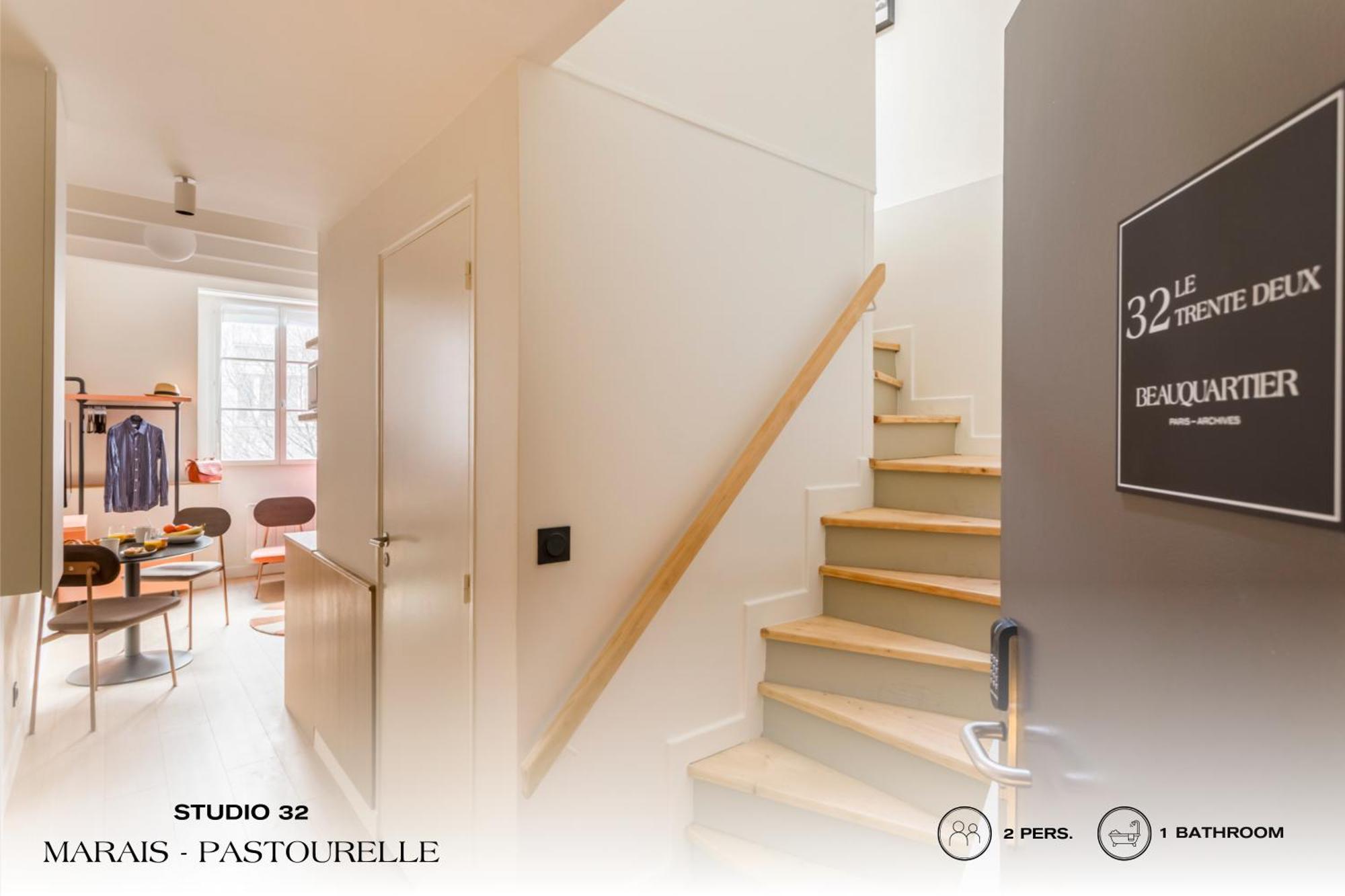 Beauquartier - Marais, Pastourelle Apartment Paris Bagian luar foto