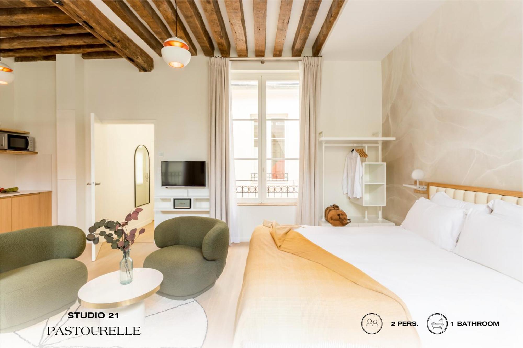 Beauquartier - Marais, Pastourelle Apartment Paris Bagian luar foto