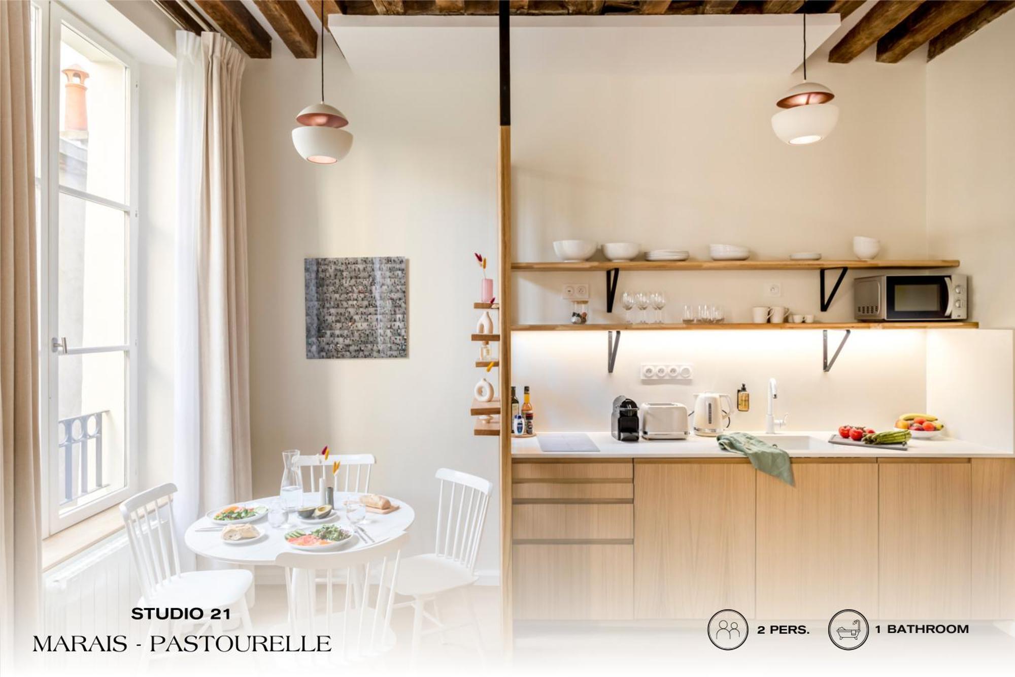 Beauquartier - Marais, Pastourelle Apartment Paris Bagian luar foto