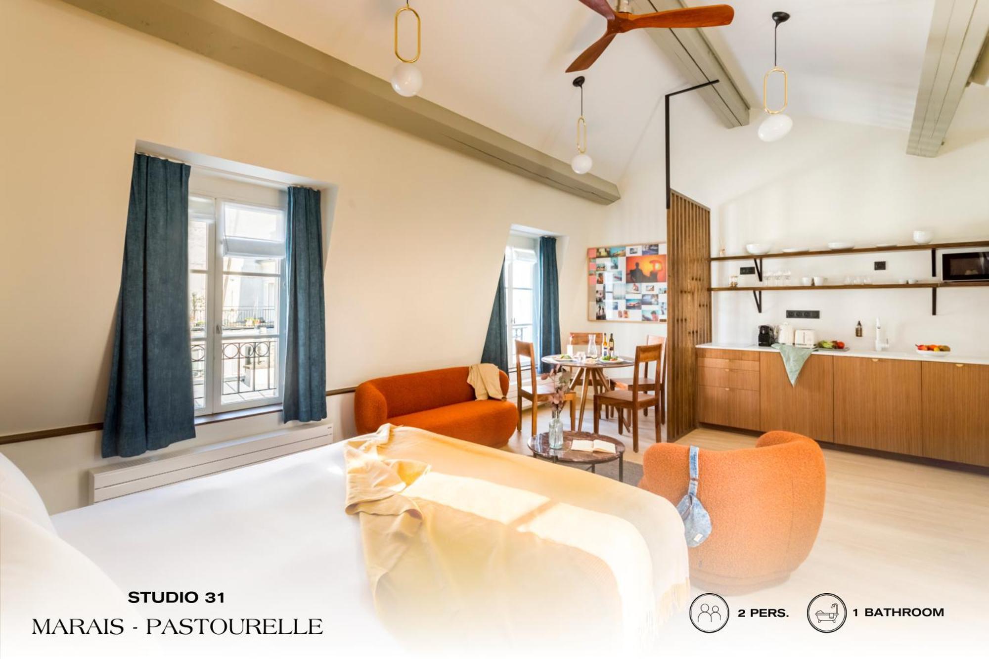 Beauquartier - Marais, Pastourelle Apartment Paris Bagian luar foto
