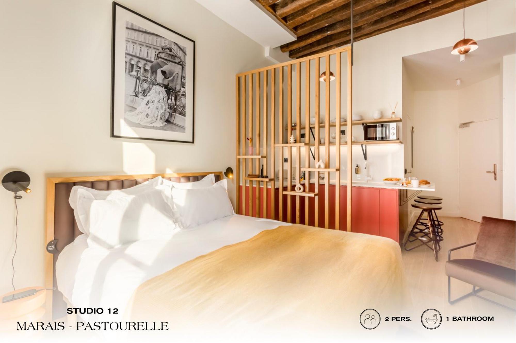 Beauquartier - Marais, Pastourelle Apartment Paris Bagian luar foto