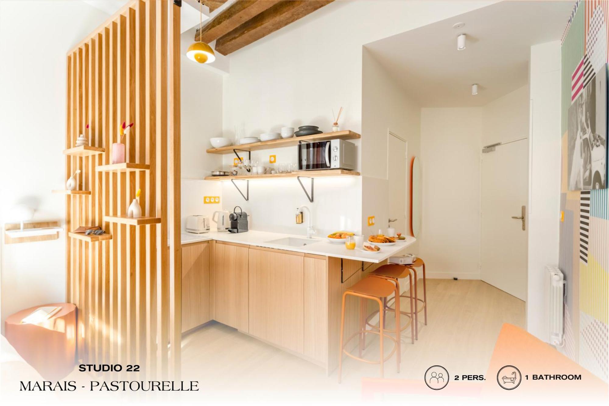 Beauquartier - Marais, Pastourelle Apartment Paris Bagian luar foto